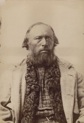 Gabriel Dumont photographié par Orlando Scott Goff, vers 1886-1888
