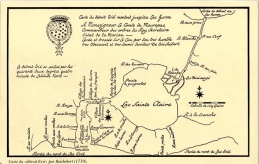 Carte du « Détroit Érié » de Boishébert