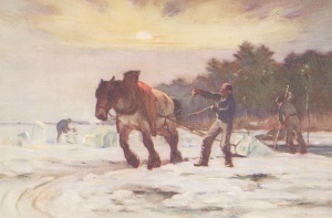 «Les coupeurs de glace», 1904